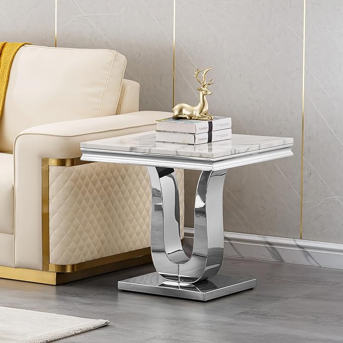 Silver With White