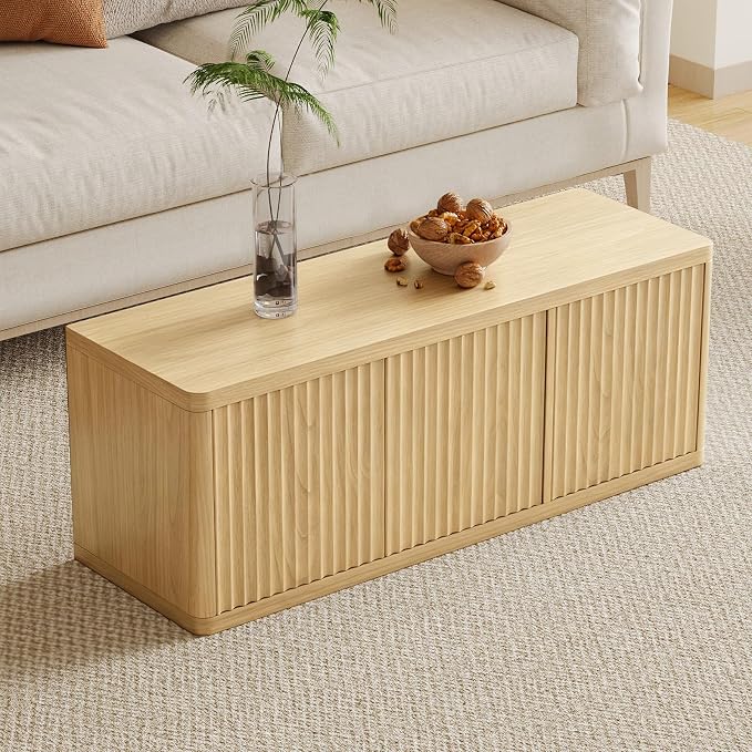 3 Door Shoe Storage Bench-oak