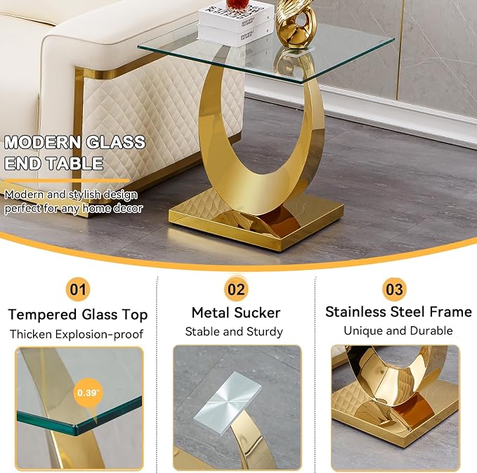 Gold-end Table
