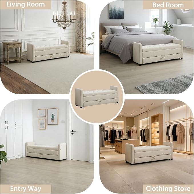 Double Tiered-beige