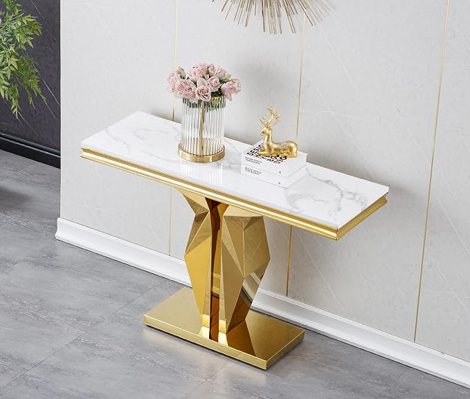 White Gold Console