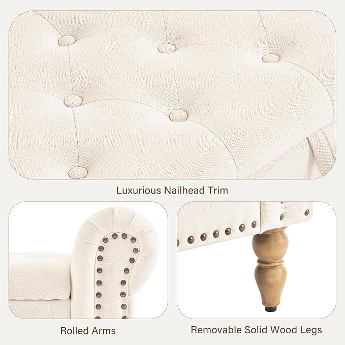 Faux Linen/Beige