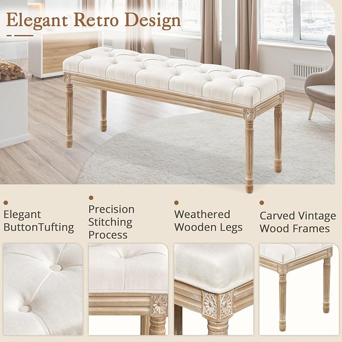 Beige and Wood