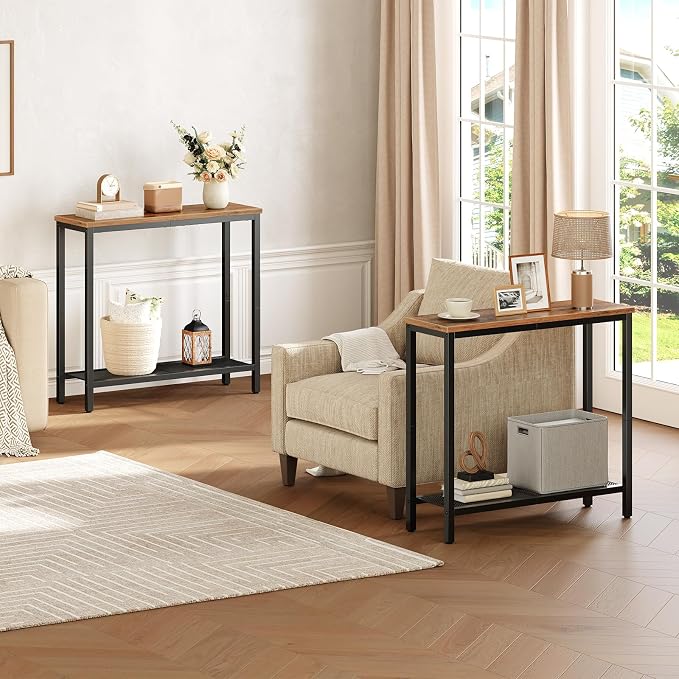 Rustic Brown + Black