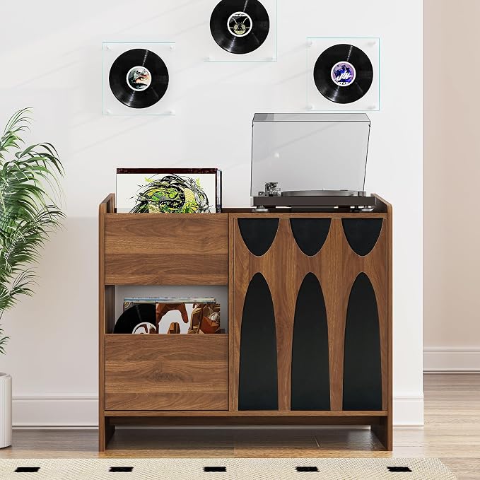 Walnut and Black