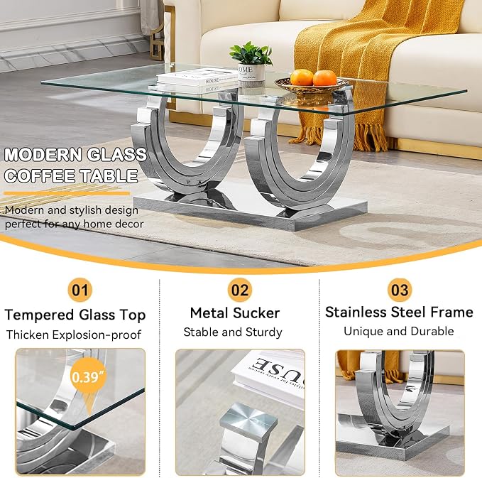 Silver-coffee Table