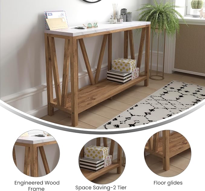 Warm Oak/Marble