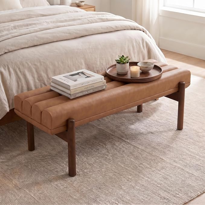 Walnut+brown Leather