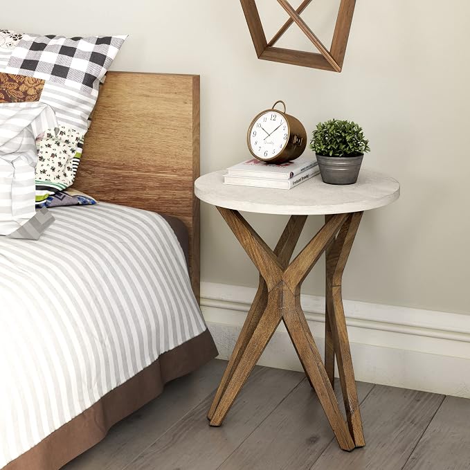 White & Walnut