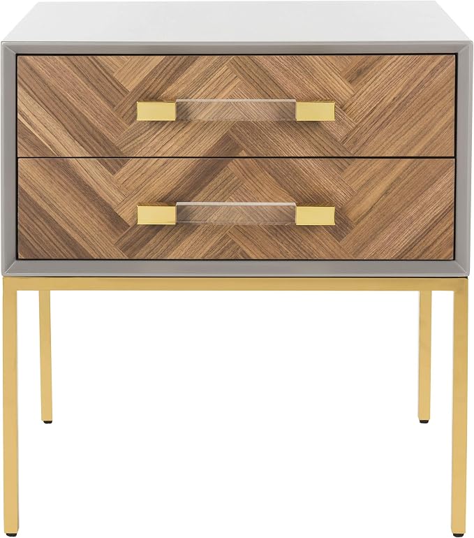 Grey/Walnut