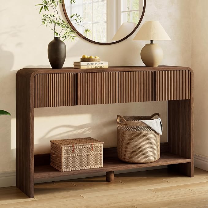 Brown - Fluted Panel