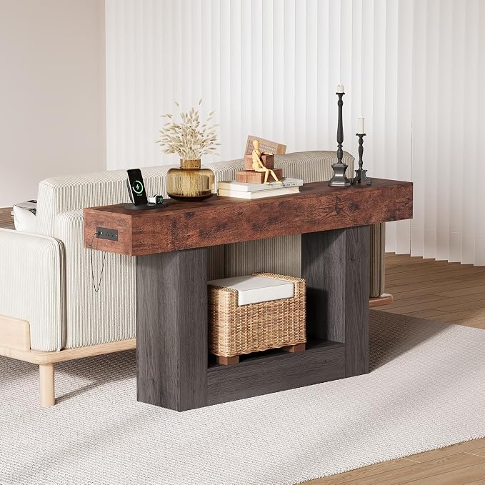 Rustic Brown & Gray