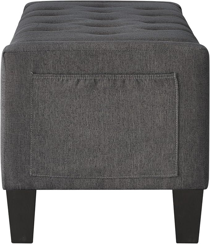 Dark Gray Linen