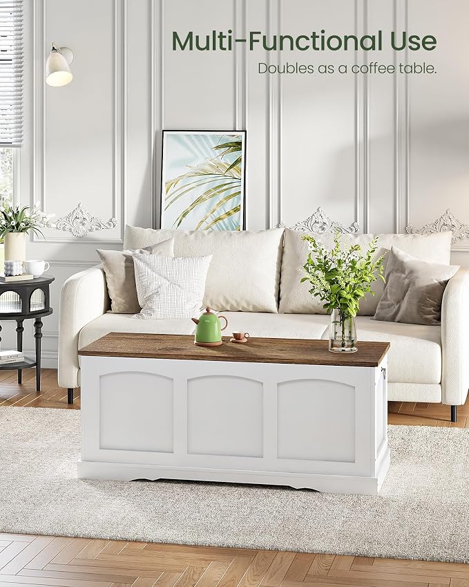 White + Walnut