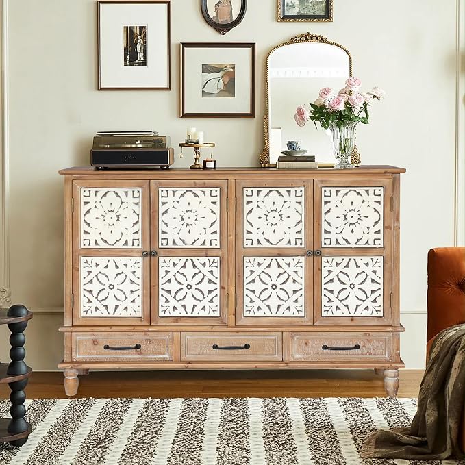 Natural Wood, Chic White