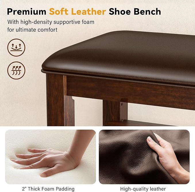 Walnut (Leather Cushion)