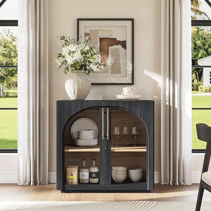 Black-glass Doors
