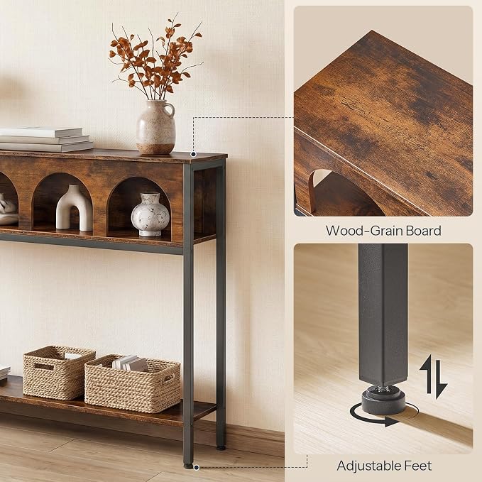 Rustic Brown + Black