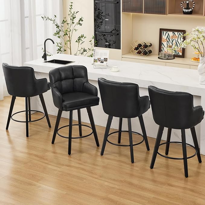 Black- Faux Leather