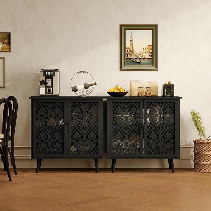 Black Buffet - 2 Pcs