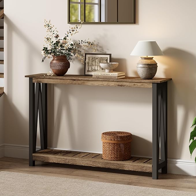 Rustic Oak & Black