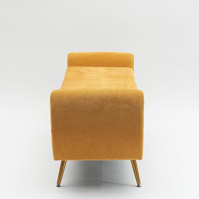 Chenille-mustard