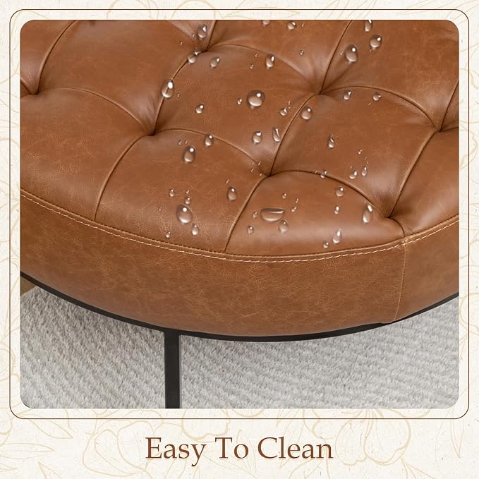 Vintage Brown-round