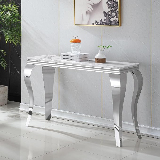 D-white Marble Silver19