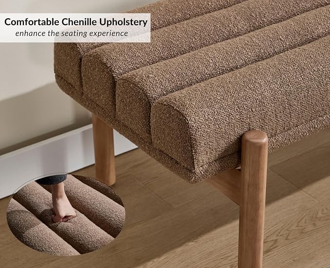Natural Wood+brown Chenille