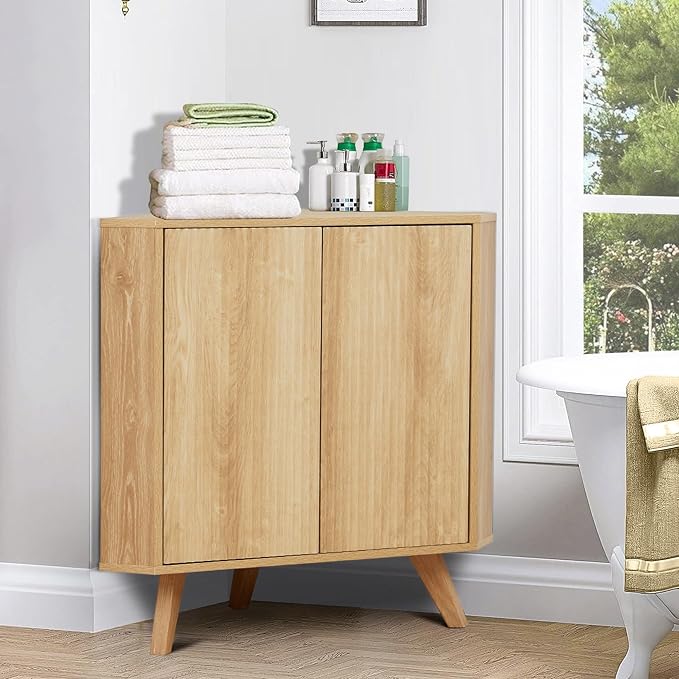 Corner Cabinet Natural