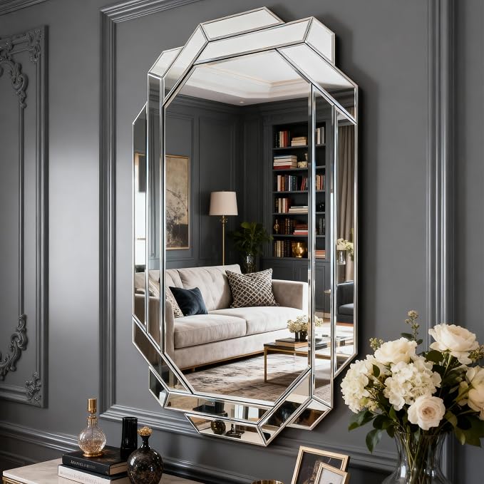 Silver With Wall Mirror B