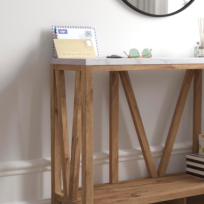 Warm Oak/Marble