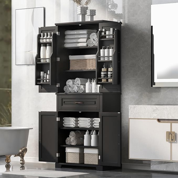 Black,doors and Drawer 8