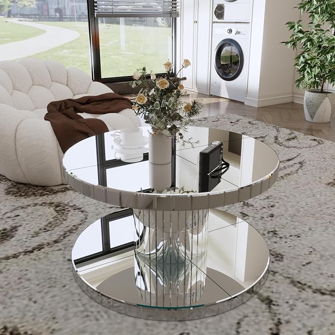 Silver Mirrored