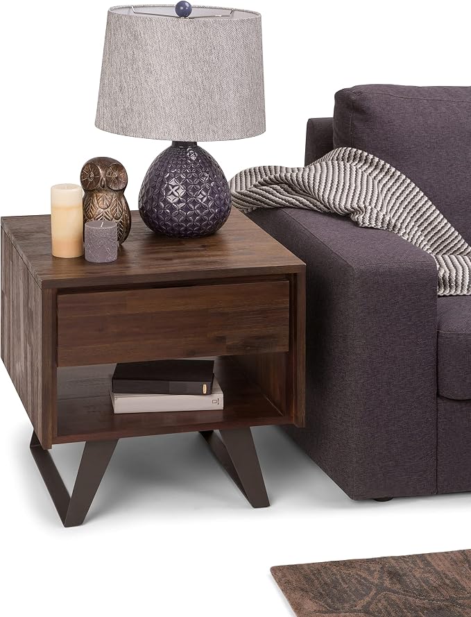 Distressed Charcoal Brown