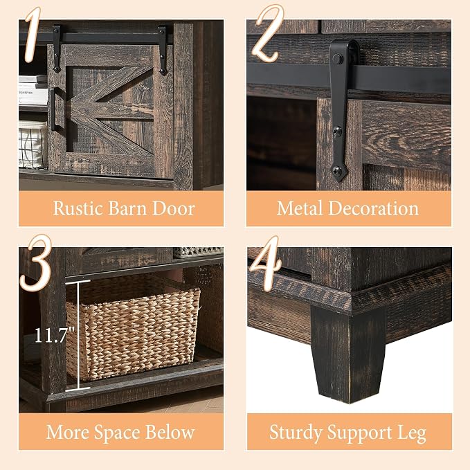 Rustic Oak Black