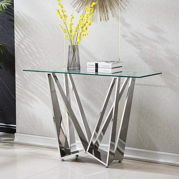 Console Table Silver