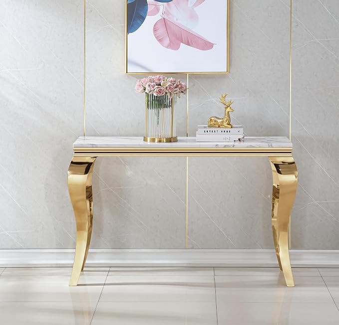 Gold-console Table