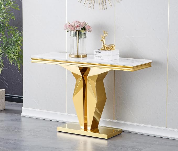 White Gold Console