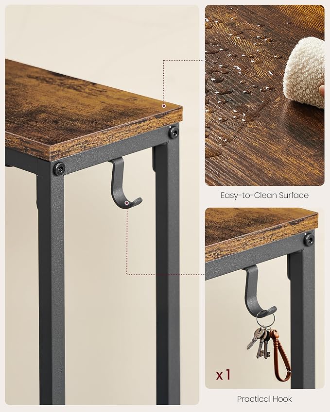 Rustic Brown + Ink Black