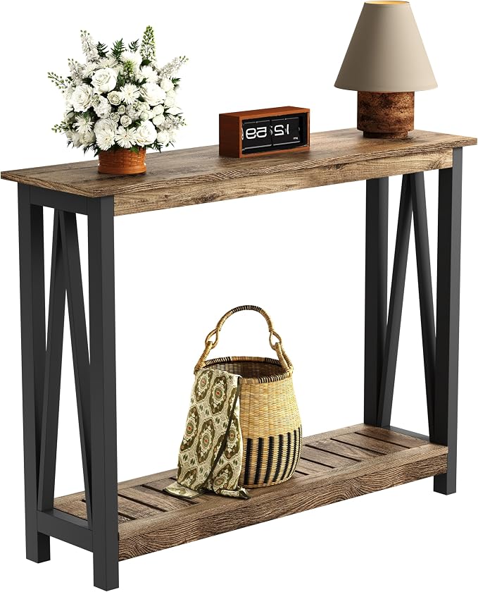Rustic Oak & Black