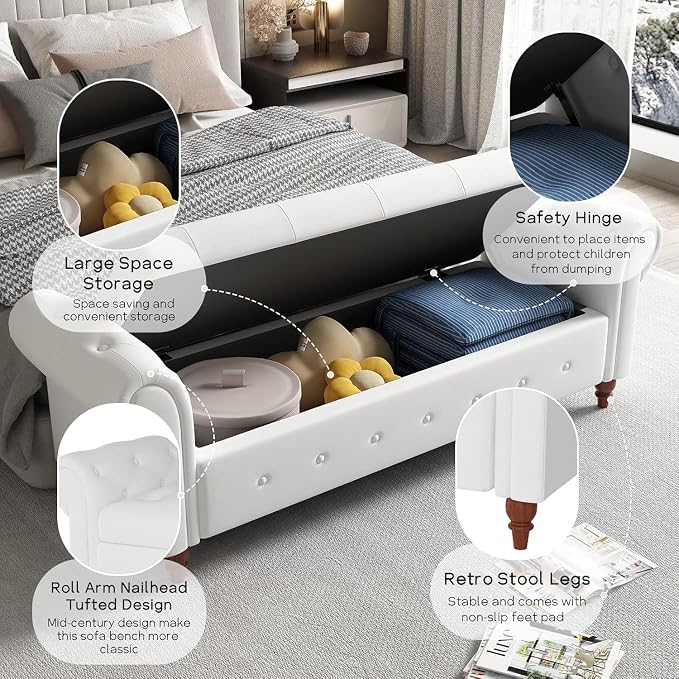 Cream White Polyester