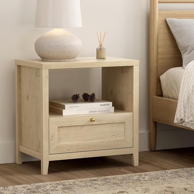 1 Drawer/Light Oak