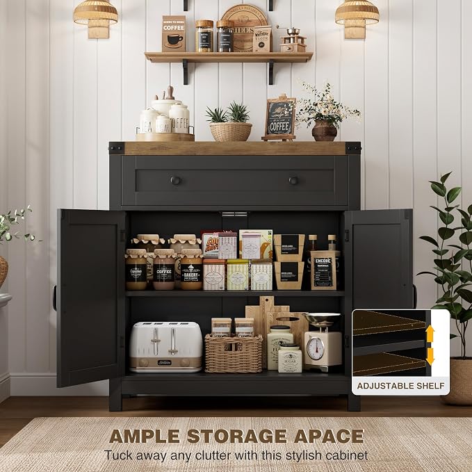 Black / Rustic Brown
