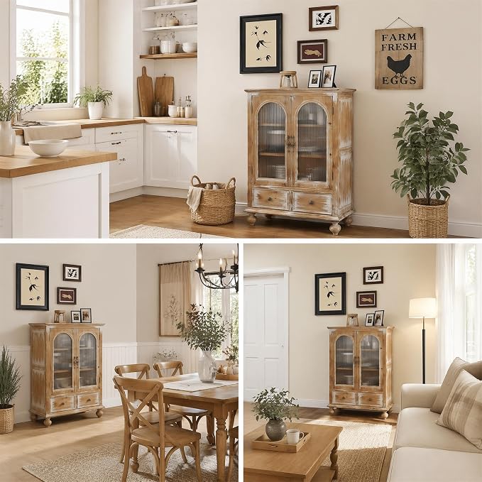 Antique Brown+white