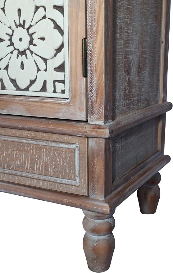 Natural Wood, Vintage White