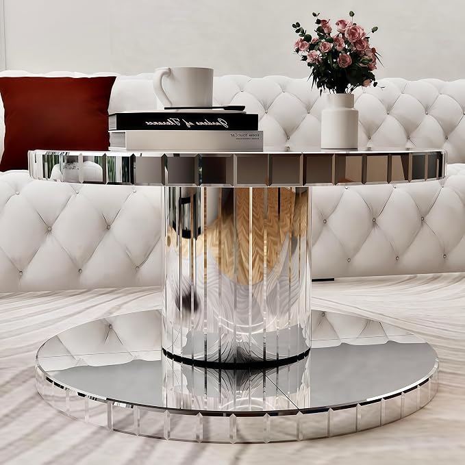 Silver Mirrored