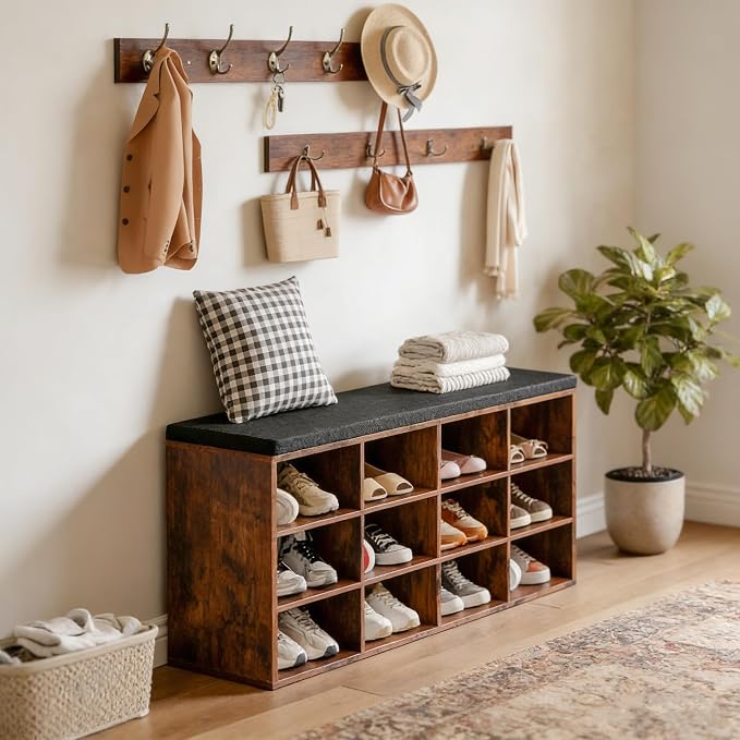 Rustic Brown + Black