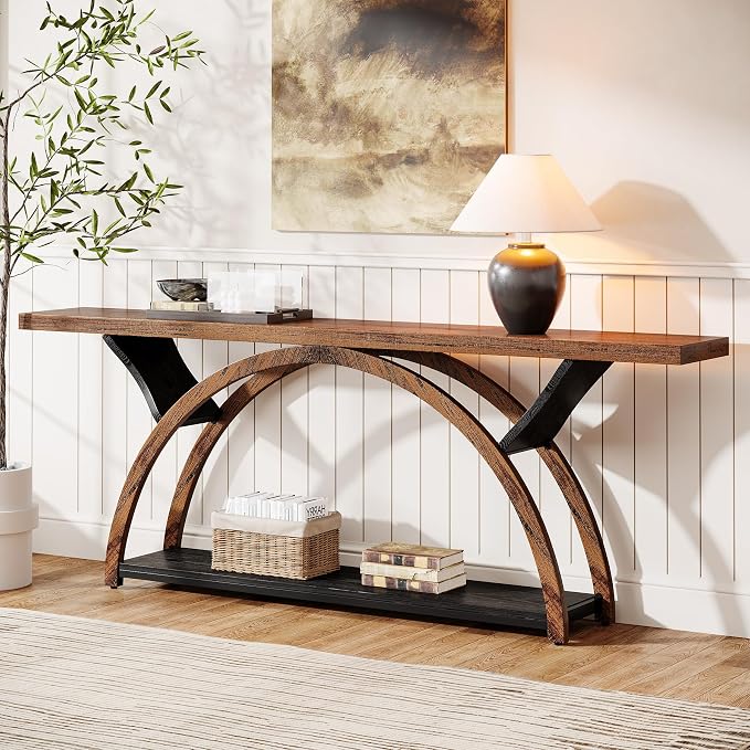 Rustic Brown & Black