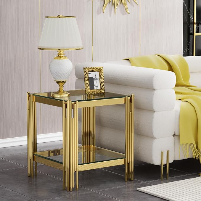 Gold, End Table